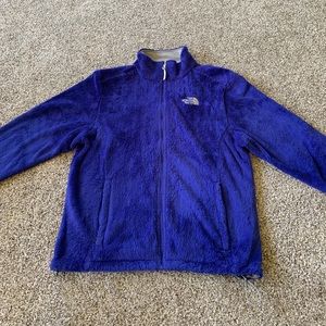 North face fleece zip up